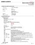 SIGMA-ALDRICH. Material Safety Data Sheet Version 4.0 Revision Date 02/27/2010 Print Date 08/26/2011