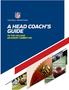 FOOTBALL OPERATIONS. A HEAD COACH s GUIDE TO THE COLLEGE ADVISORY COMMITTEE