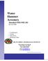 Water Hammer Arresters Standard PDI-WH 201 Revised 2006