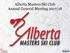 Alberta Masters Ski Club Annual General Meeting 2017/18