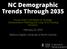 NC Demographic Trends Through 2035
