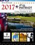 2017 PATRIOT. 3rd Annual. Friday, October 13, Sponsors Reserve before September 30th Players Reserve before September 30th to Guarantee Play