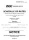 SCHEDULE OF RATES. For Electric Service in Allegheny and Beaver Counties. (For List of Communities Served, see Pages No. 4 and 5) Issued By