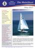 The MainSheet. May Paphos International Sailing Club. New Club Dinghy