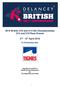 2018 British U16 and U14 Ski Championships U12 and U10 Race Events