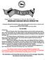 HORSELESS CARRIAGE REPLICA NEWSLETTER