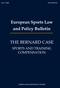 European Sports Law and Policy Bulletin THE BERNARD CASE