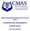 CMAS Recreational Scooter Diver Course Level I STANDARDS AND REQUIREMENTS VERSION 2008/01 ( CA /04/08 )