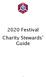 2020 Festival Charity Stewards Guide