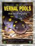 VERNAL POOLS. in New Hampshire IDENTIFYING AND DOCUMENTING THIRD EDITION. E d i t e d by Michael Marchand