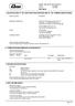 Safety data-sheet (91/155 EEC) Printed Revision elma spirol