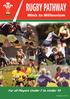 RUGBY PATHWAY. Minis to Millennium