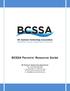 BCSSA Parents Resource Guide