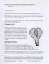 PHYSICAL EDUCATIONT LEARNING PACKET # 3 TENNIS