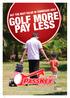 THE OFFICIAL GOLF DISCOUNT BOOK OF TENNESSEE S BEST GOLF DISCOUNT BOOK OFFICIAL 2012 MEMBER BOOK. Tennessee Section