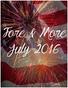 Fore & More July 2016