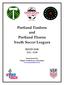 Portland Timbers and Portland Thorns Youth Soccer Leagues