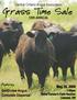 Grass Time Sale. Central Ontario Angus Association. 10th ANNUAL. May 30, :00pm David Carson s Farm Auction Listowel, ON