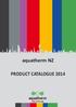 aquatherm NZ PRODUCT CATALOGUE 2014 aquatherm state of the pipe