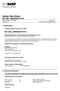 Safety Data Sheet NC GEL ADHESIVE PTA Revision date : 2015/03/24 Page: 1/10
