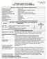 MATERIAL SAFETY DATA SHEET POOL CARE 3-MONTH ALGAE REMOVER