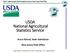 USDA National Agricultural Statistics Service