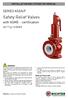 Safety Relief Valves SERIES KSEA/F. with ASME - certification. spring-loaded INSTALLATION AND OPERATING MANUAL