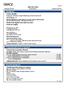 Safety Data Sheet. Product identifier. Details of the supplier of the safety data sheet. Chemical characterization: Mixtures