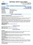 MATERIAL SAFETY DATA SHEET Product Name: Parts Washing Solvent Page: 1 of 5 This revision issued: July, 2007