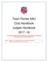 Team Florida AAU Club Handbook Judges Handbook