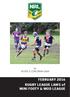by PETER D. CORCORAN OAM FEBRUARY 2016 RUGBY LEAGUE LAWS of MINI FOOTY & MOD LEAGUE