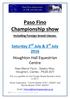 Paso Fino Championship show