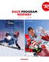 RACE PROGRAM NORWAY