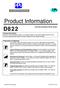 Product Information D822