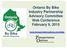 Ontario By Bike Industry Partnership Advisory Committee Web Conference February 9,