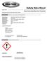 Safety Data Sheet WARNING. Diesel Force HydroClean Fuel Treatment 1 PRODUCT AND COMPANY INFORMATION 2 HAZARDS IDENTIFICATION.