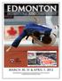 Edmonton International Judo Championship March 30, 31 & April 1, 2012 Judo Alberta Sanction #