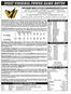 WEST VIRGINIA POWER GAME NOTES