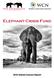 Elephant Crisis Fund. Photo Credit: Daryl Balfour/wildphotossafaris.com Interim Donors Report