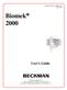 Biomek User s Guide. Beckman Part No AA April 1998