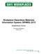 Workplace Hazardous Materials Information System (WHMIS) Saskatchewan Version