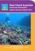 Reef Check Australia South East Queensland Season Summary Report 2015