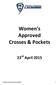 Women s Approved Crosses & Pockets