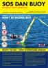 SOS DAN BUOY DON T BE SECOND BEST INSTRUCTION MANUAL WHEN THE SECONDS COUNT READY TO GO MAN OVERBOARD RESCUE MARINE DESIGNED BY SOS MARINE, AUSTRALIA