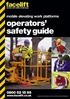 operators safety guide