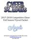 Competitive Cheer Full Season Tryout Packet