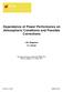 Dependence of Power Performance on Atmospheric Conditions and Possible Corrections J.W. Wagenaar P.J. Eecen