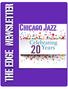 THE EDGE newsletter. Chicago Jazz
