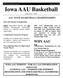 Iowa AAU Basketball Iowa AAU