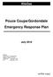 Pouce Coupe/Gordondale Emergency Response Plan